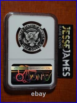 2014 S 50c Enhanced Silver Kennedy Half Dollar Ngc Sp70 Dpl Deep Proof-like