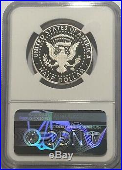 2018 S NGC PF70 PROOF SILVER KENNEDY HALF DOLLAR SIGNATURE LABEL ULTRA CAMEO 50c