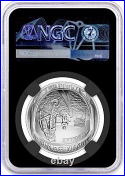 2019 P $1 Silver Apollo 11 50th Anniversary Dollar NGC MS70 Moon Mission Release