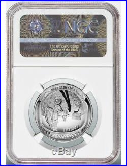 2019-S 50C 2-Coin Kennedy Half Dollar Set Apollo 11 NGC PF70