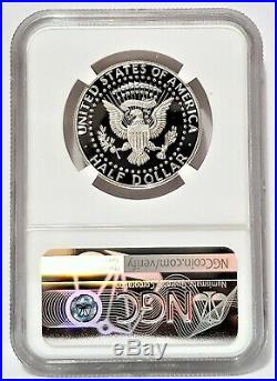 2019-S 50C SILVER Proof Kennedy Half Dollar First 999 NGC PF 70 Portrait Label