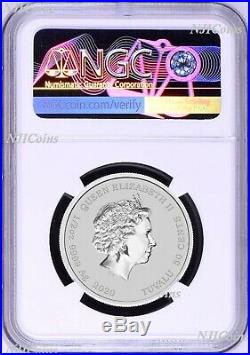 2020 Homer Simpson Colored 1/2oz. 9999 Silver Half Dollar COIN NGC MS70 FR