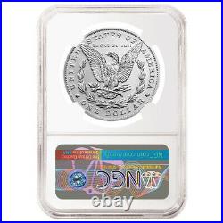 2021 $1 Morgan Silver Dollar CC Privy Mark NGC MS70 FDI 100th Anni. Label