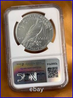 2021 $1 Peace Silver Dollar NGC MS69