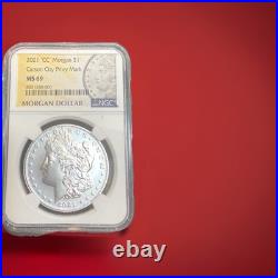 2021-CC Privy Morgan Silver Dollar MS69 NGC