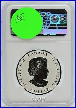 2021 Canada Silver Peace Dollar 1 oz NGC PF70 First Day Susan Taylor JK077