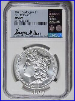 2021-D Morgan Silver Dollar D Privy 100th Anniversary NGC Mint State 69