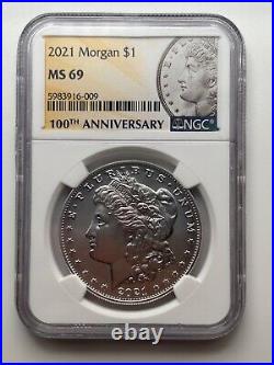 2021 Morgan Silver Dollar NGC MS69