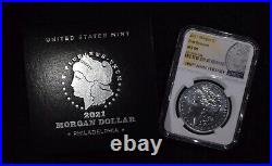 2021 Morgan Silver Dollar NGC MS69 First Release with OGP