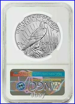 2021 Peace Silver Dollar NGC MS70 First Releases LIVE With Box And COA