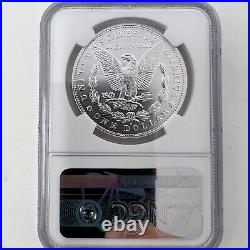 2021-d Morgan Silver Dollar Ngc Ms70 First Day Of Issue Label- Rare Grade