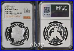 2023 S MORGAN Silver Dollar NGC PF70UC FIRST DAY ISSUE FDI, ANA SHOW 109-027 %