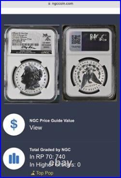 2023S- Morgan Silver Dollar- NGC- Reverse PF70- Advance Release- David Ryder