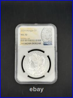 2024 Morgan Silver Dollar. NGC MS70