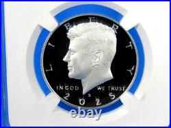 2025 S Silver Kennedy Half Dollar NGC Pf 70 Ucam Advance Releases
