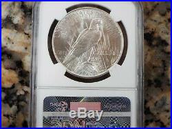 $210 VALUE! 1934-D Peace CAC Silver Dollar, NGC MS-62