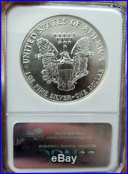 $AWESOME MS-70 1986 American Eagle Silver Dollar NGC GORGEOUS COIN