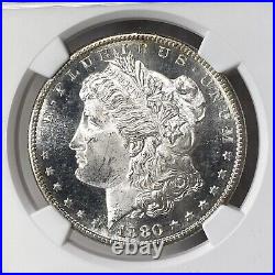 BU 1880-S Morgan Silver Dollar NGC MS63 DPL DMPL Beauty! INZM