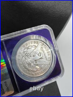 Beautiful 1882-CC $1 Morgan Silver Dollar NGC Graded Genuine Low Mint 1.133 mil