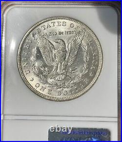 Blast White Luster? MS 1888-O Morgan Silver Dollar 64 OH NGC 90%. 7734 oz