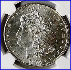 CHOICE 1878-S Morgan Silver Dollar $1 NGC MS-64 Frosty Beauty