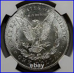 CHOICE 1878-S Morgan Silver Dollar $1 NGC MS-64 Frosty Beauty