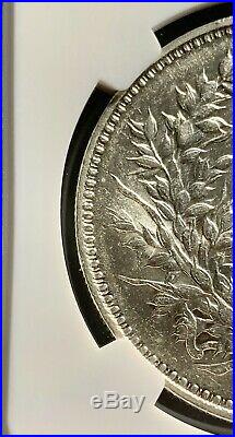 China 1920 (Yr 9) Fine Hair YSK Fatman 1 Yuan Dollar Silver Coin NGC AU 58