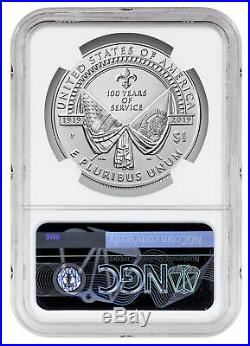 Deal! 2019 P American Legion 100th Silver Dollar NGC MS70 Liberty Flag SKU58197
