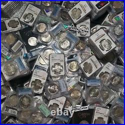 Estate Lot US Silver Dollars PCGS NGC Morgan Peace UNC O, S, P, CC Coins