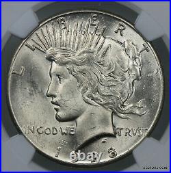 Key Date Ngc Ms62 1928 Silver Peace Dollar $1 (bc04)