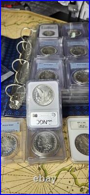 LUSTER + MS 64! 1880 S Morgan Dollar NGC90% Silver Dollar