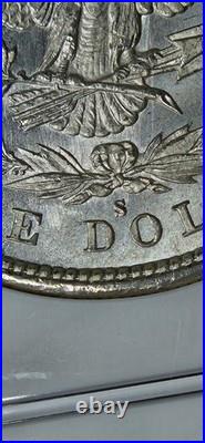 LUSTER + MS 64! 1880 S Morgan Dollar NGC90% Silver Dollar