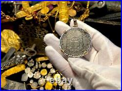 Mexico 8 Reales 1769 Dated Pendant Pirate Coins Necklace Pillar Dollar Jewelry