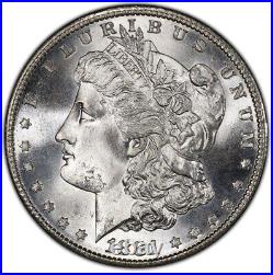 Morgan Silver Dollar 1881 S NGC Graded MS 64 Uncirculated $1 Coin