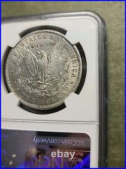 NGC AU 53, 1886-O Morgan Silver Dollar