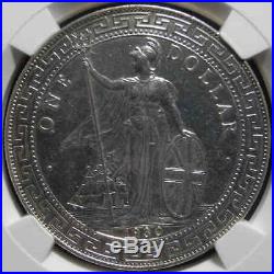 NGC Secure Great Britain Trade Dollar 1930 B Silver Coin MS62 Mint Lustre