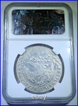 NGC Tarrant Cty TX Buried 1878 Mexico 8 Reales Counterstamp Silver Dollar Coin