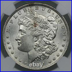 Ngc Ms61 1891-cc Morgan Silver Dollar Vam-3 Spitting Eagle $1 (bc04)
