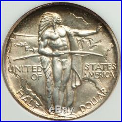 Oregon Trail Commemorative Silver Half Dollar 1937-D NGC MS64