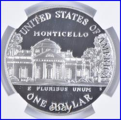 PF70 1993-S UC Thomas Jefferson Commemorative Silver Dollar NGC