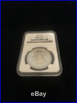 Prooflike Morgan Silver Dollar 1881-S MS 67 Star PL NGC Graded