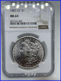 REDUCED 1883CC MS63 Morgan Silver Dollar NGC