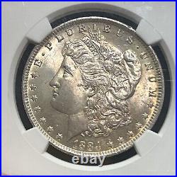 SASA 1884 O $1 Morgan Silver Dollar NGC MS65 Better Date New Orleans