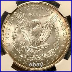Scarce 1902-o Gorgeous Gold Toned Morgan Silver Dollar Ngc Choice Ms+++