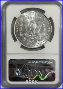 Silver Morgan Dollar 1887 NGC MS64 Honoring Red Book Label $1 Dollar Coin