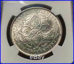 Straits Settlements 1904B Edward VII Dollar Silver Coin NGC MS62