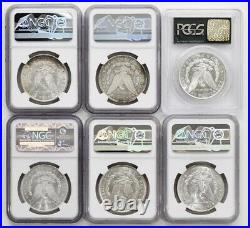 Superb Ms63 Ms 64 Pcgs / Ngc Graded Morgan Dollars O, S, P 1878-1904