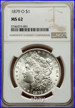 United States 1879-O 1 Dollar Morgan Dollar NGC MS 62