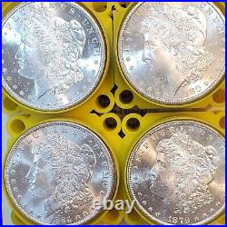 (one) 10 Coin Roll Bu Ms+ Gorgeous All Original Morgan Silver Dollar